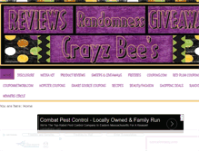 Tablet Screenshot of crayzbees.com